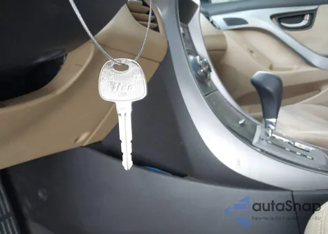 2013 Hyundai Elantra Gls from USA, damaged, VIN 5NPDH4AE6DH448439